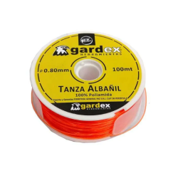 Tanza Albañil GARDEX 0.80mm x 100m x10 u