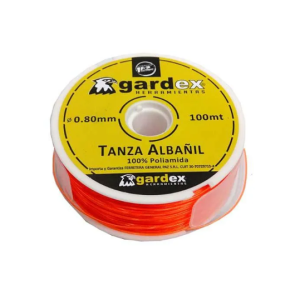 Tanza Albañil GARDEX 0.80mm x 100m x10 u