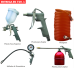 Compresor 2.5HP x50L 220v c/Ruedas FEMA + Kit 5pz