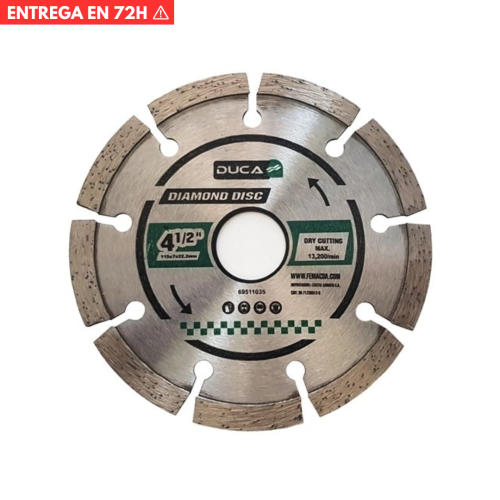 Disco de Corte Diamantado 115x22,23mm DUCA
