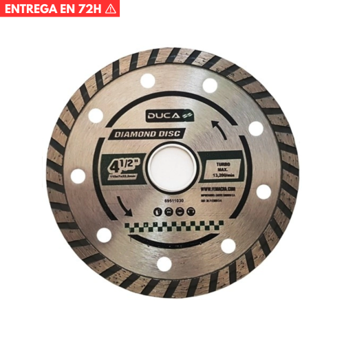Disco de Corte Diamantado 115x22,23mm DUCA