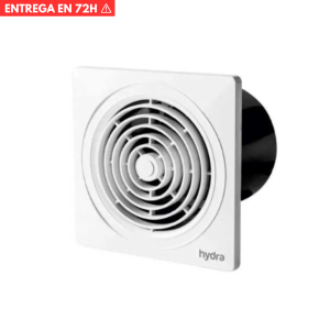 Extractor de aire p/Baño Blanco 100mm HYDRA