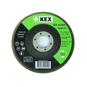 Disco Flap 115 X 22.2 Grano 120 KEX