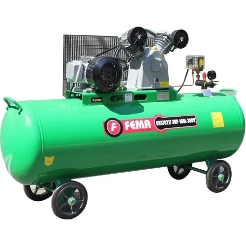 Compresor a Correa 3HPx180Lts 220v Trifásico FEMA