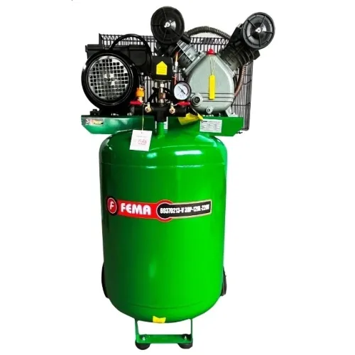Compresor a Correa VERTICAL 3HPx120Lts 220v FEMA