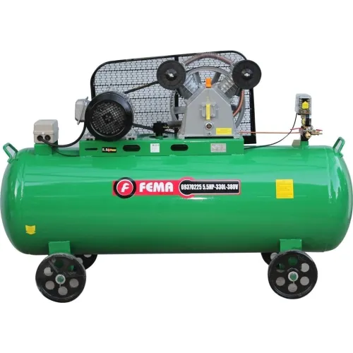 Compresor a Correa 5.5HPx330Lts 380v FEMA
