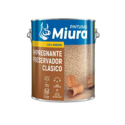 Impregnante p/Madera color WENGUE 900ml MIURA
