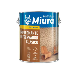 Impregnante p/Madera color WENGUE 900ml MIURA