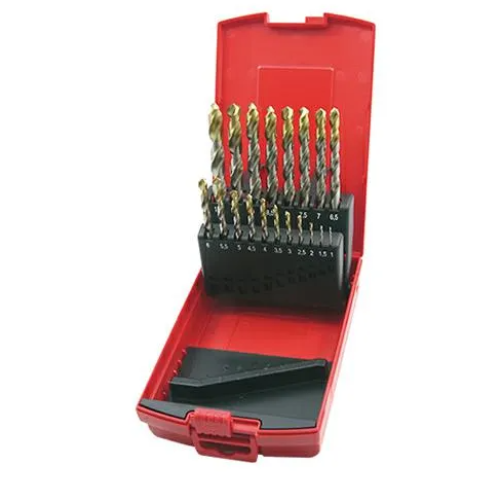 Mecha Acero Rápido SET 201- 19 piezas DORMER