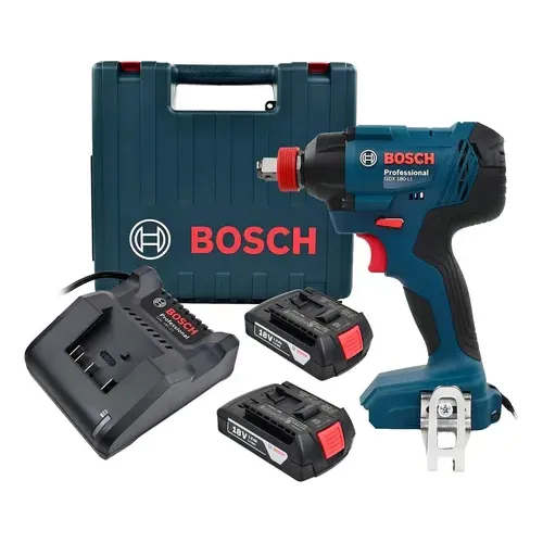 Atornillador Inalámbrico Llave Impacto 18v GDX-180-LI + 2 Baterías + Maletín BOSCH