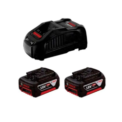 Kit de 2 Baterías 18v 4ah + Cargador BOSCH