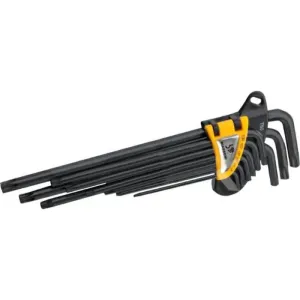 Set de 9 Llaves Hexagonales Torx Extra Larga BIASSONI