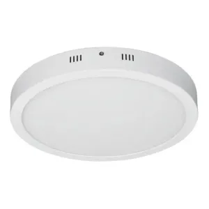 Plafon 18W L/C Redondo Blanco 219x32mm JIELI