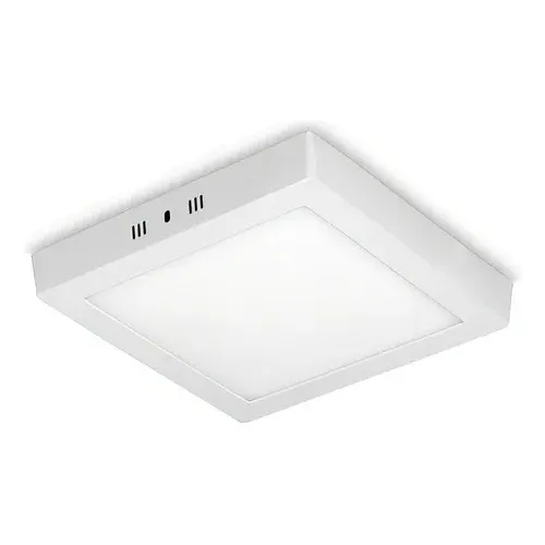 Plafon 12W L/C Cuadrado Blanco 165x32mm JIELI