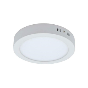 Plafon 6W L/C Redondo Blanco 116x32mm JIELI