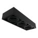 Aplique Plafón BOX Cardánico 3 Luces AR111 Blanco o Negro JIELI