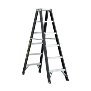 Escalera F/Vidrio Doble Amarilla STANLEY