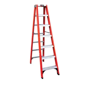 Escalera doble 7 Escalones F/Vidrio Dielectrica