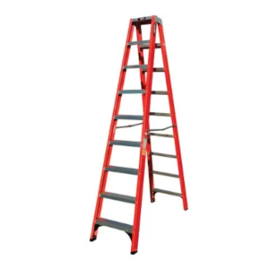 Escalera doble 9 Escalones F/Vidrio Dielectrica