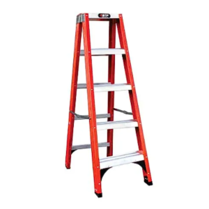Escalera doble 5 Escalones F/Vidrio Dielectrica