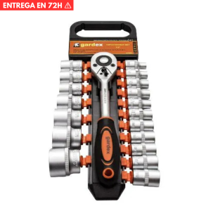 Juegos de Tubos 1/2" + Crique x18pz GARDEX