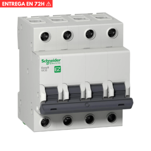 Interruptor Termomagnético EASY9 4x40A 4.5KA SCHNEIDER